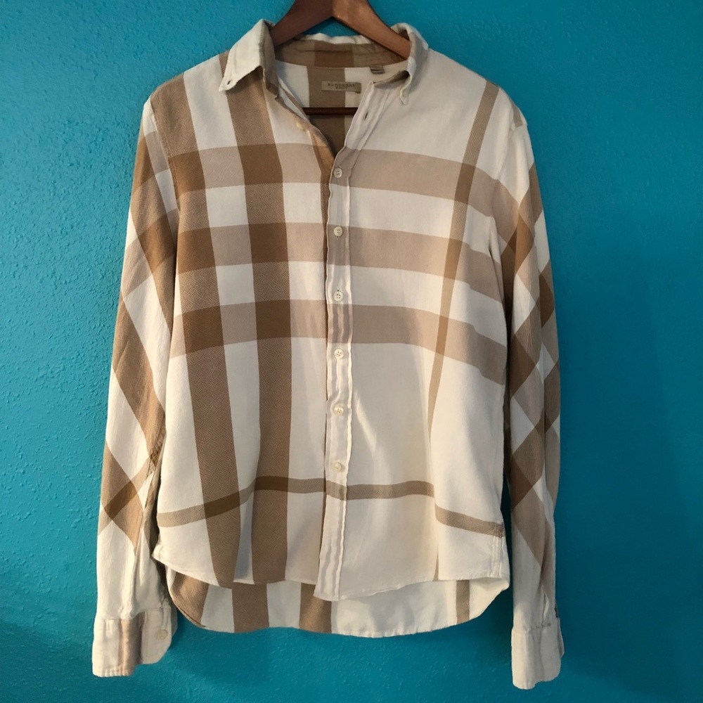 Burberry Brit Giant Exploded Check Tonal Shirt